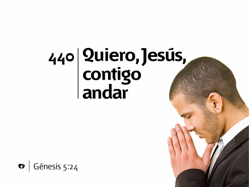 Himno 440 Quiero, Jesús, contigo andar Himnario Adventista