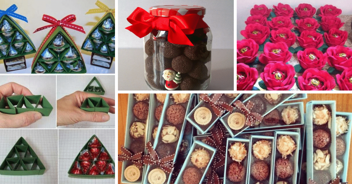 Receita De Bombons De Natal