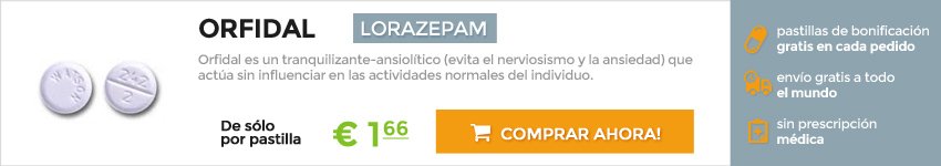 Comprar orfidal 1 mg sin receta en España