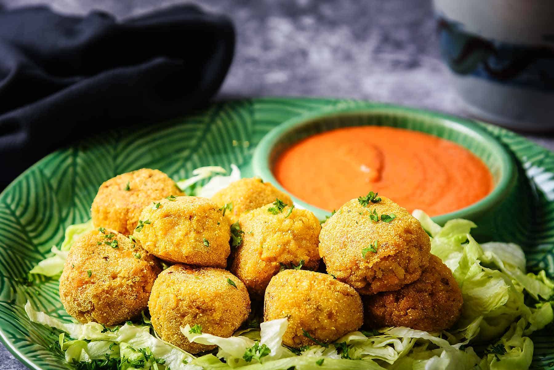 Vegan Cheesy Rice Balls, so tasty! Especially Vegan