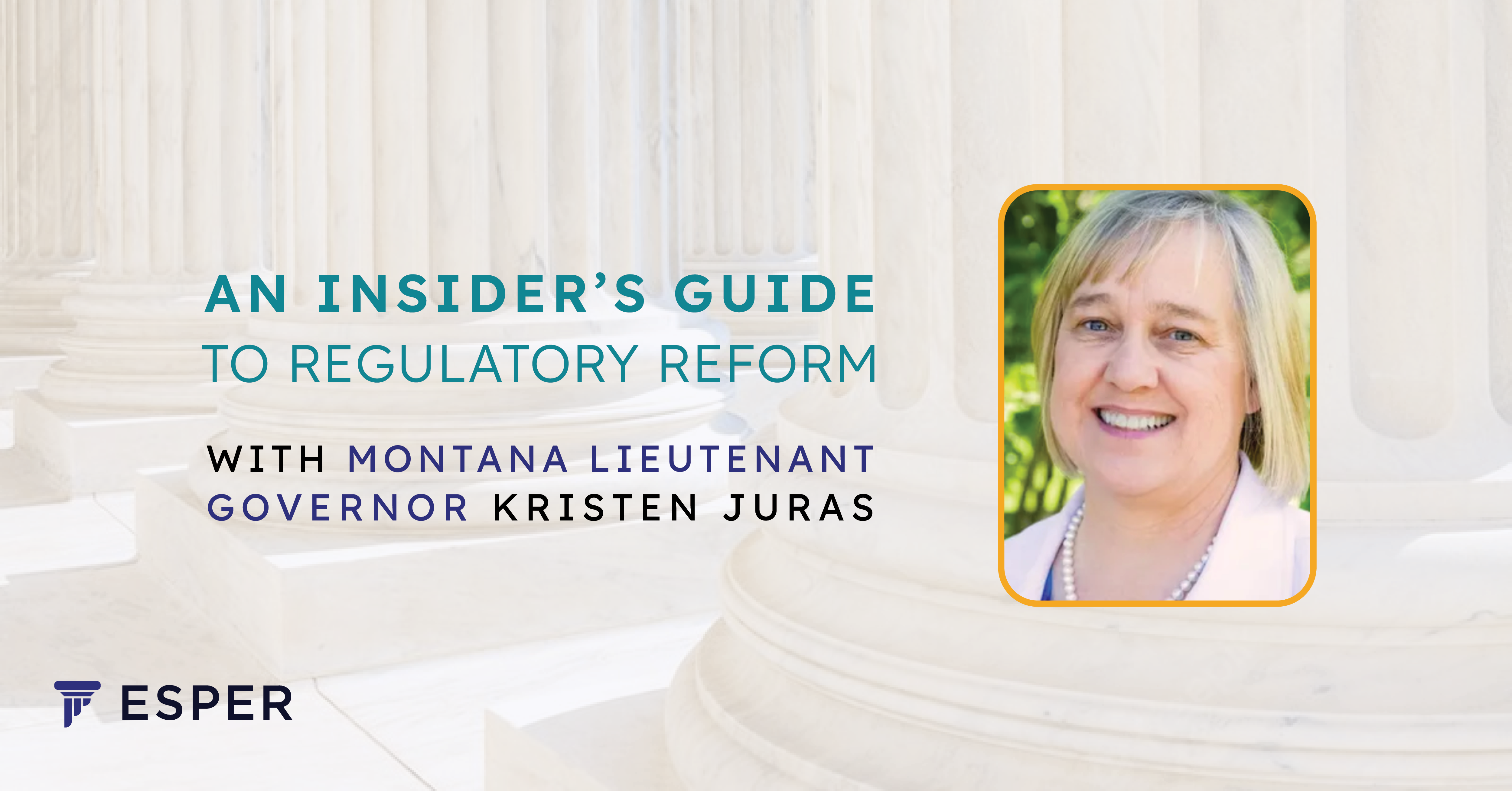 An Insider's Guide to Regulatory Reform Esper