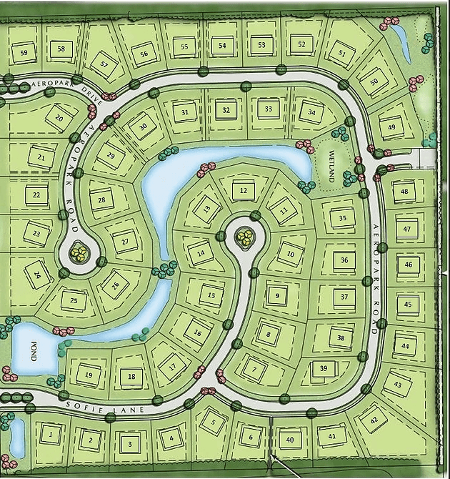 Aero Park Subdivision Lots for Sale in Menomonee Falls, WI
