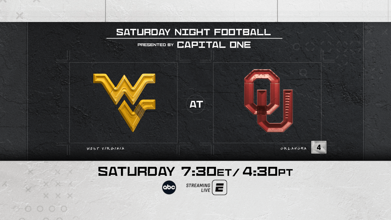 Nearly a Dozen Ranked Teams Slated for ESPN Networks, West Virginia at