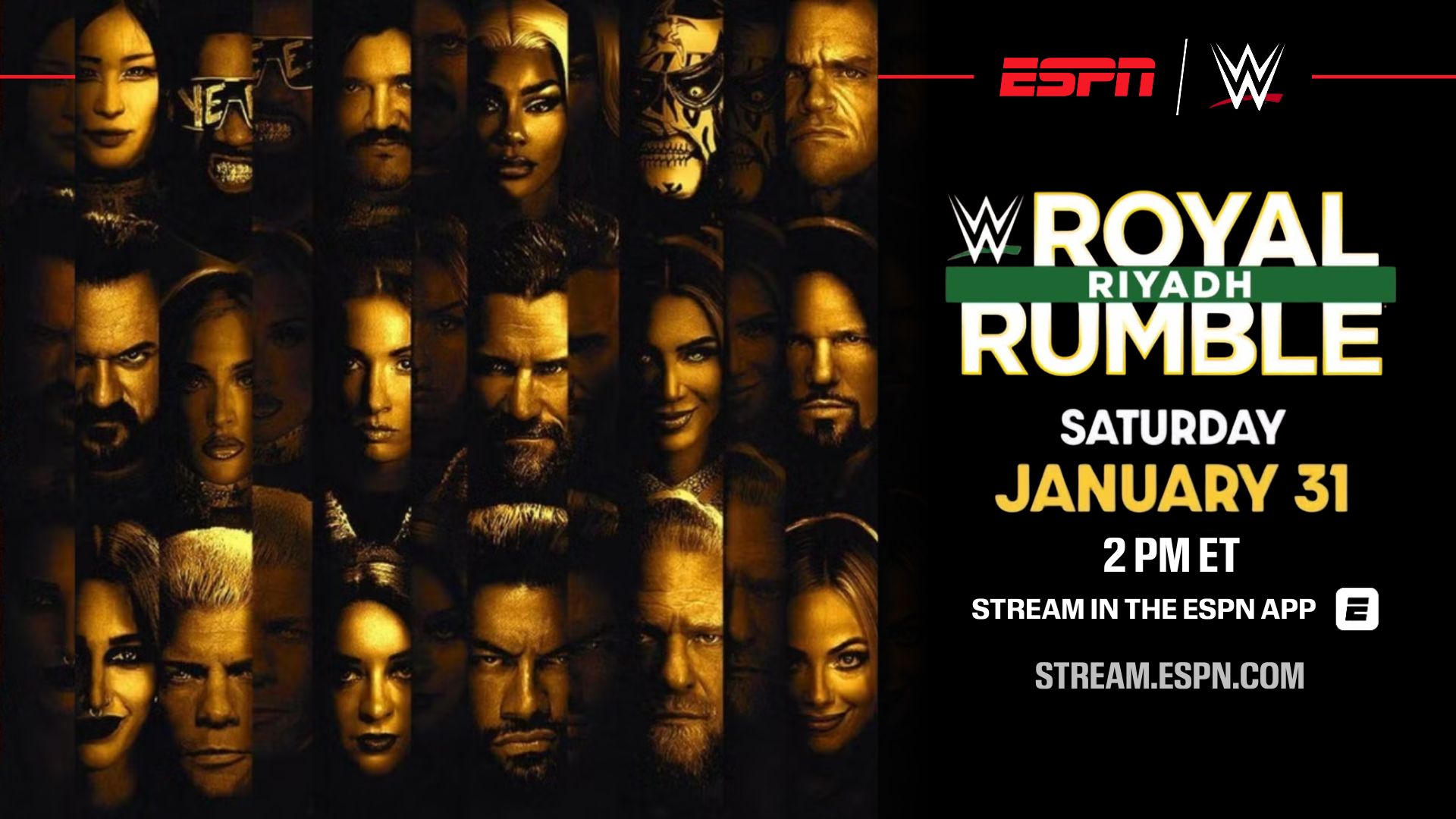 Royal Rumble to exclusively stream in the U.S. on the ESPN App Saturday