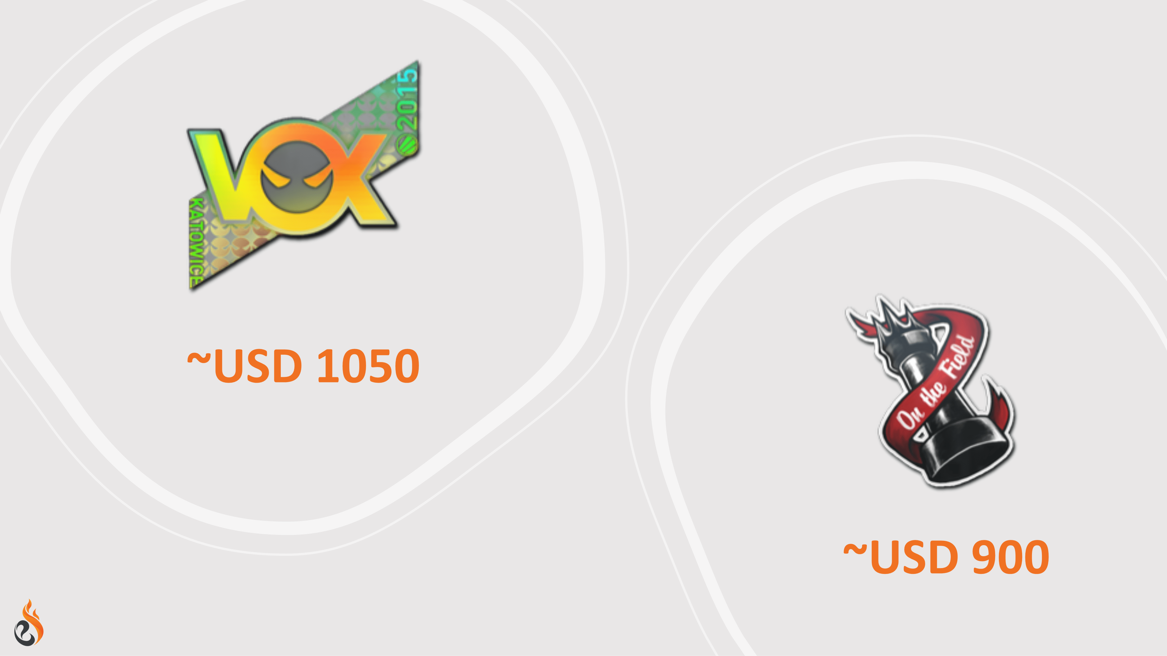 Top10 Most Expensive CSGO Stickers apart from Katowice 2014