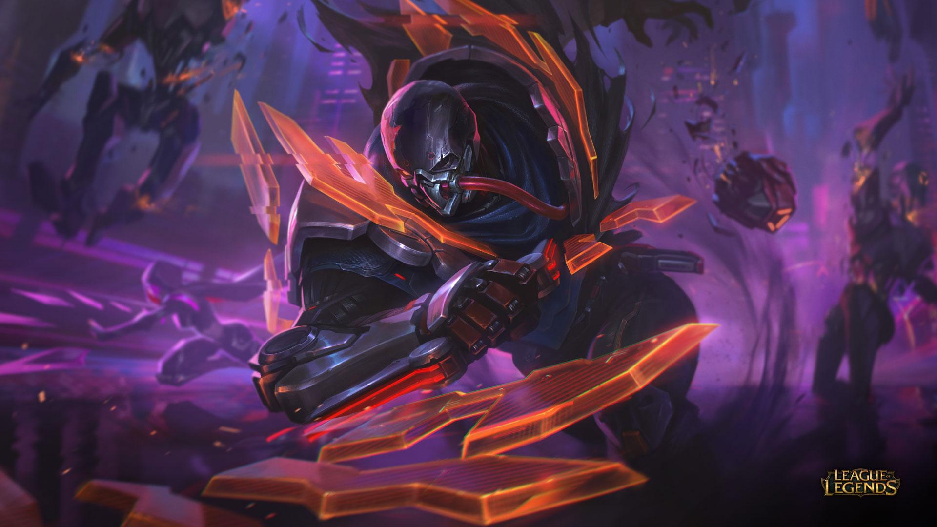 Las 5 skins PROYECTO, en el 9.15 de League of Legends (Splash Arts)