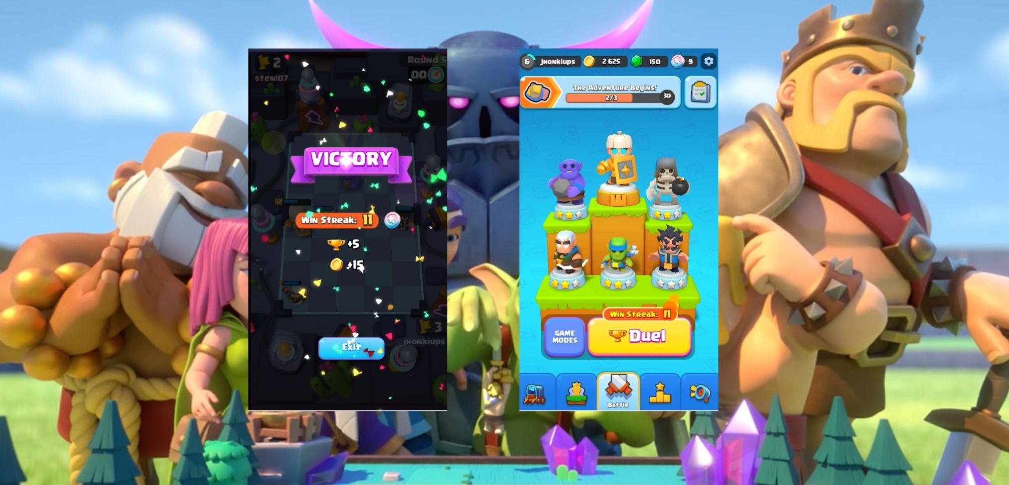 La evolución del universo Clash, de Clash Mini a Clash Héroes