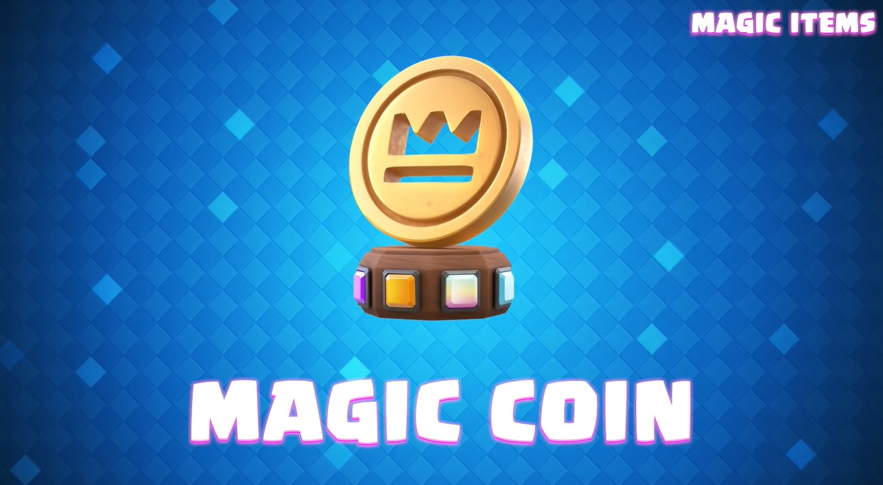 ¿Cómo se consigue gratis una moneda mágica en Clash Royale?