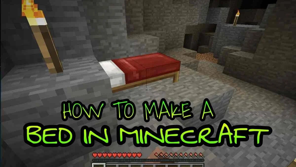 How To Make A Bed In Minecraft