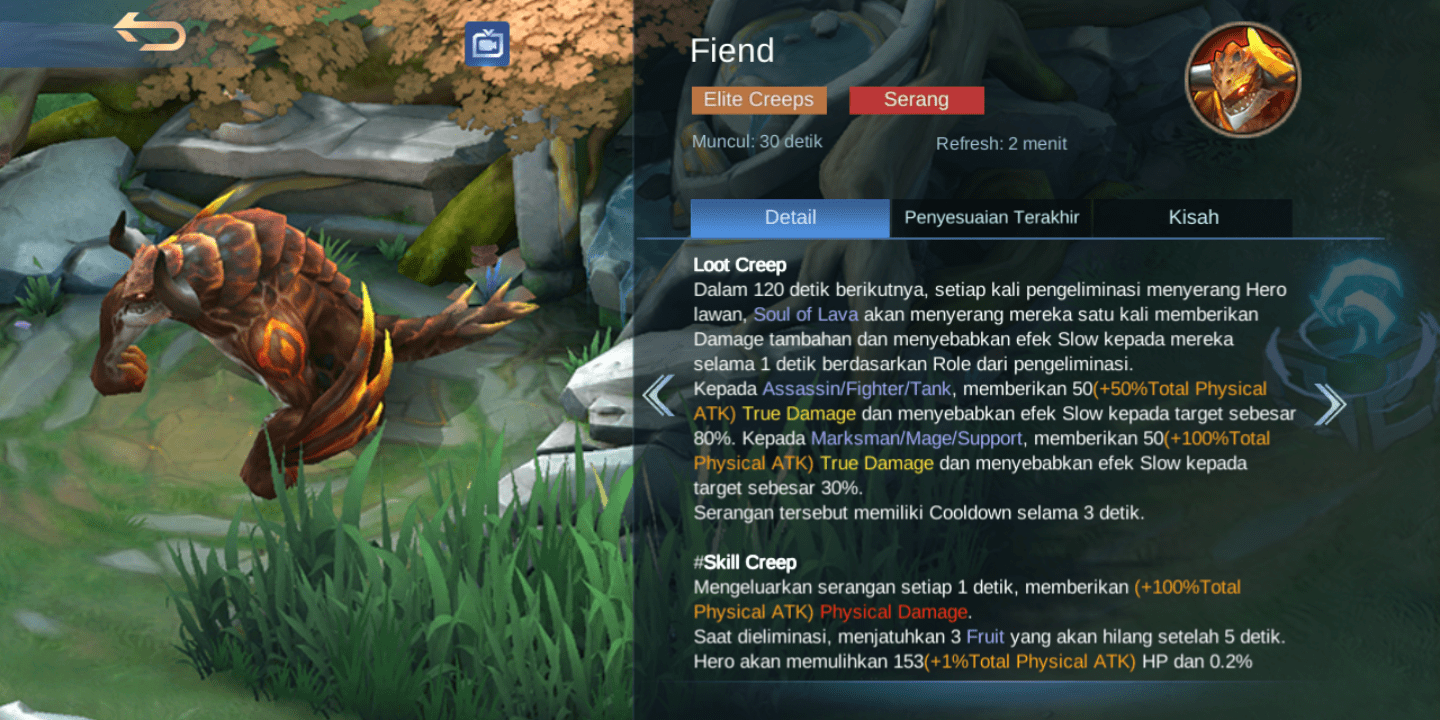 NamaNama Monster Jungle Mobile Legends (ML) Esportsku