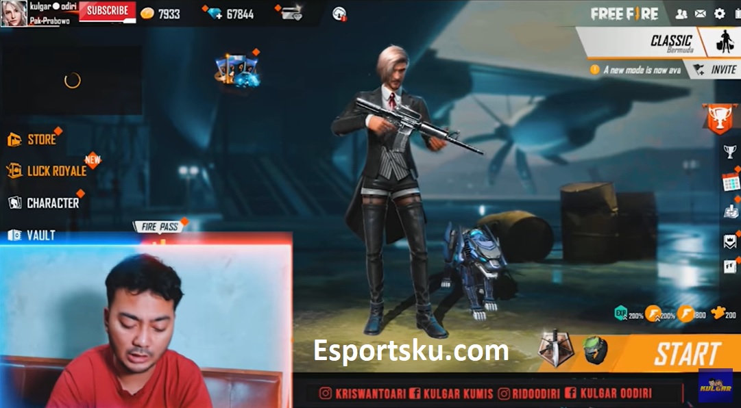 Foto Set Bundle Ff Keren New 7 Kombinasi Set Baju Rank