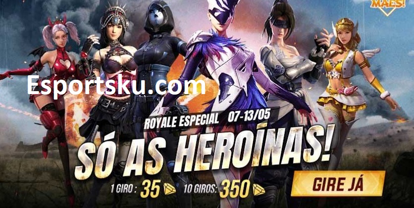 Terbaru! Spin Royale FF Spesial Untuk Bundle Wanita Free Fire 2020