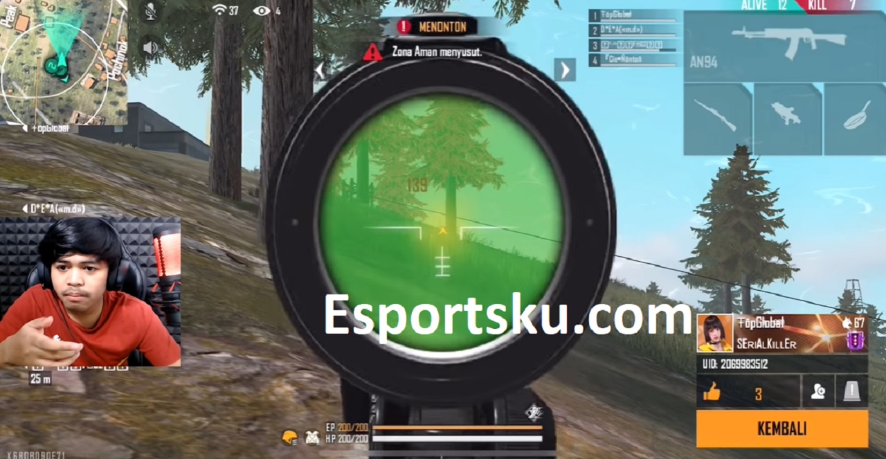 15 Pemain Terbaik Free Fire (FF) Indonesia Esportsku