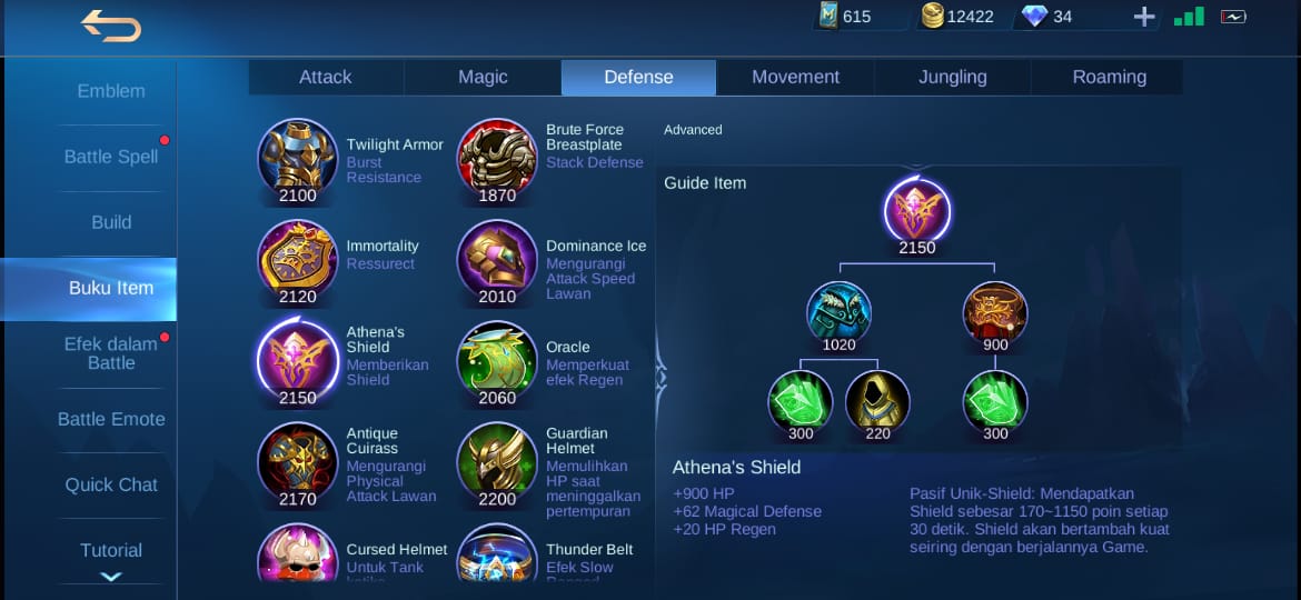 Athena Shield Mobile Legends, Item ML Counter Meta Mage! Everyday News