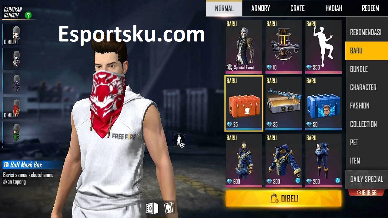 Gambar Masker Letda Mentahan