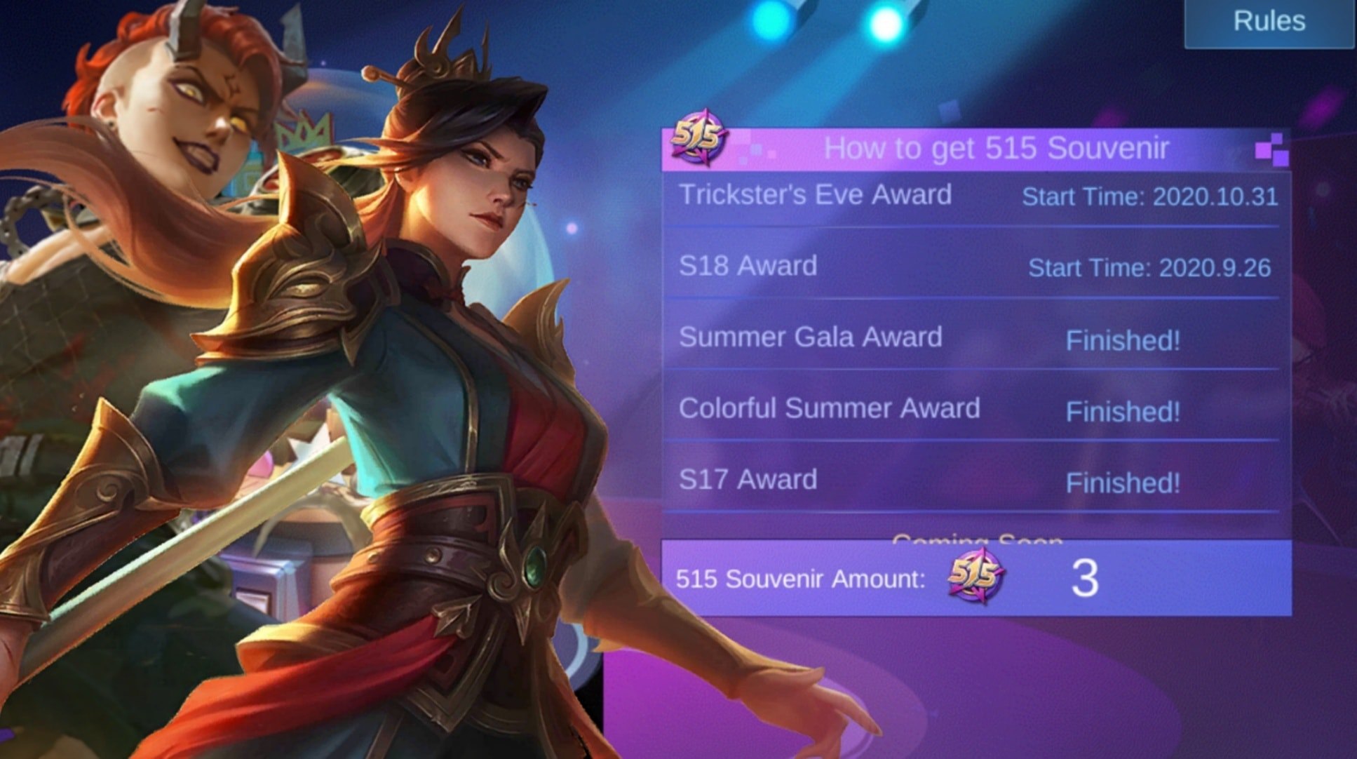 Bocoran Event Season 18 Mobile Legends (ML) Esportsku
