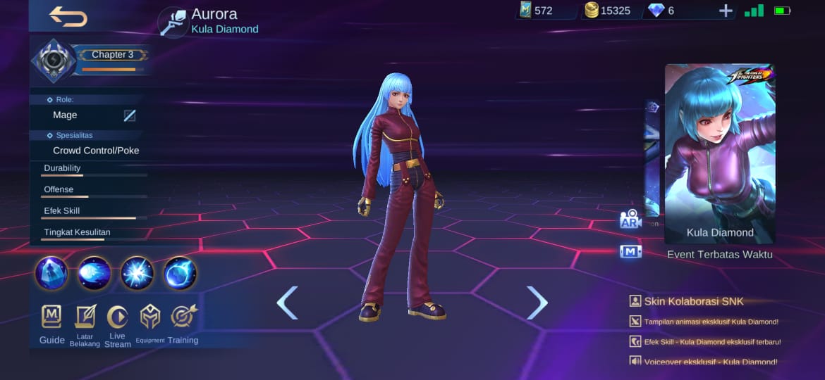 5 Best Skins for Aurora Mobile Legends (ML) Game News