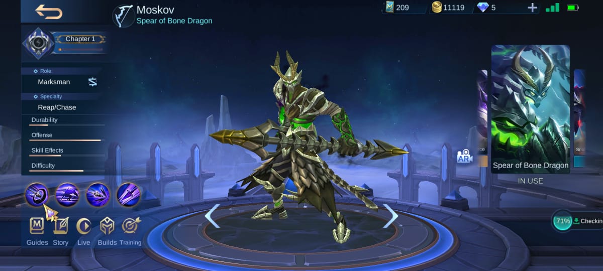 7 Skin Moskov Terbaik Mobile Legends (ML) Esportsku