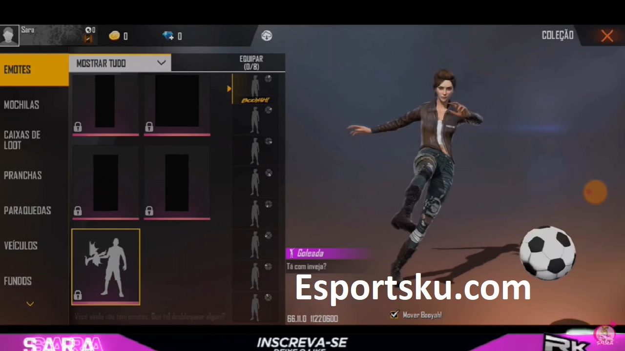 Emote Spesial FF Juggling Bola Di Free Fire Esportsku