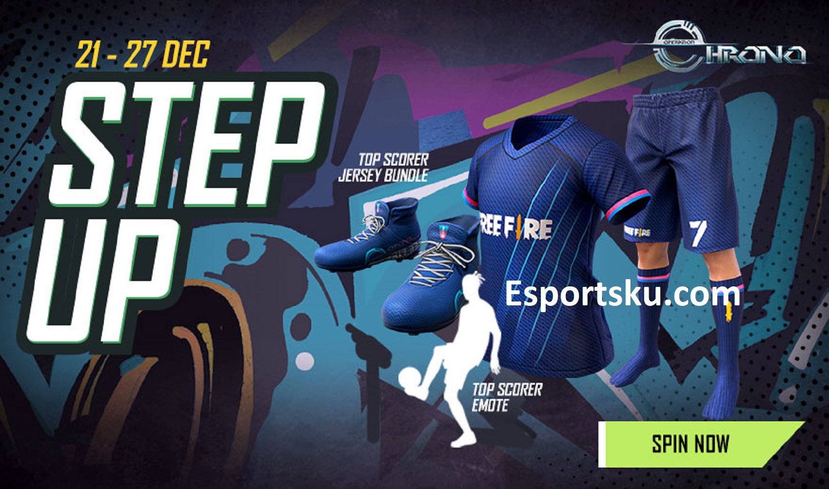 Event Step Up Free Fire (FF) Terbaru, Upgrade Emote FF