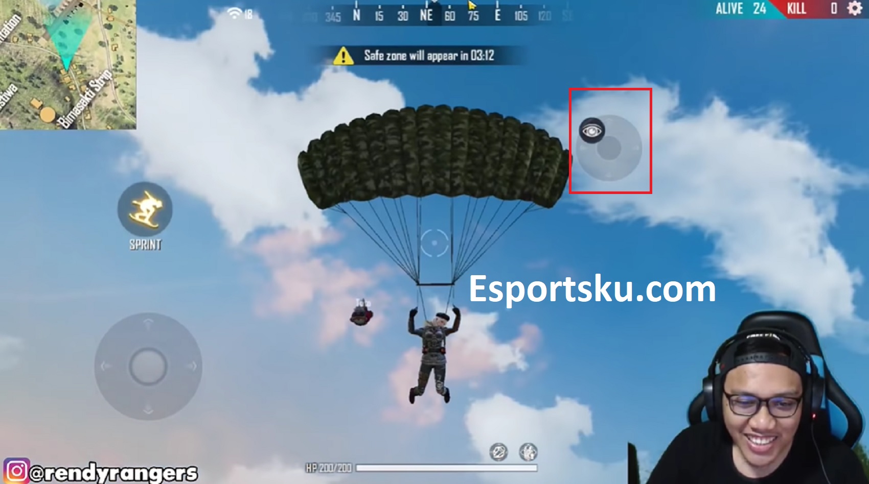 5 Keuntungan Bermain Secure Safe Zone Free Fire (FF) Esportsku