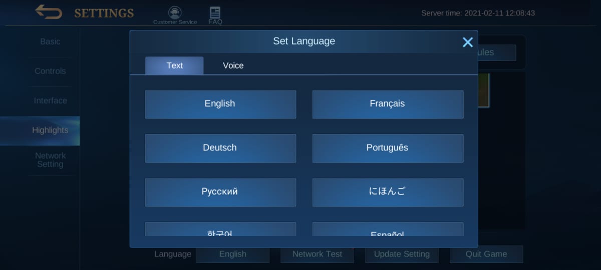 Cara Mengganti Bahasa di Mobile Legends (ML) – Esportsku