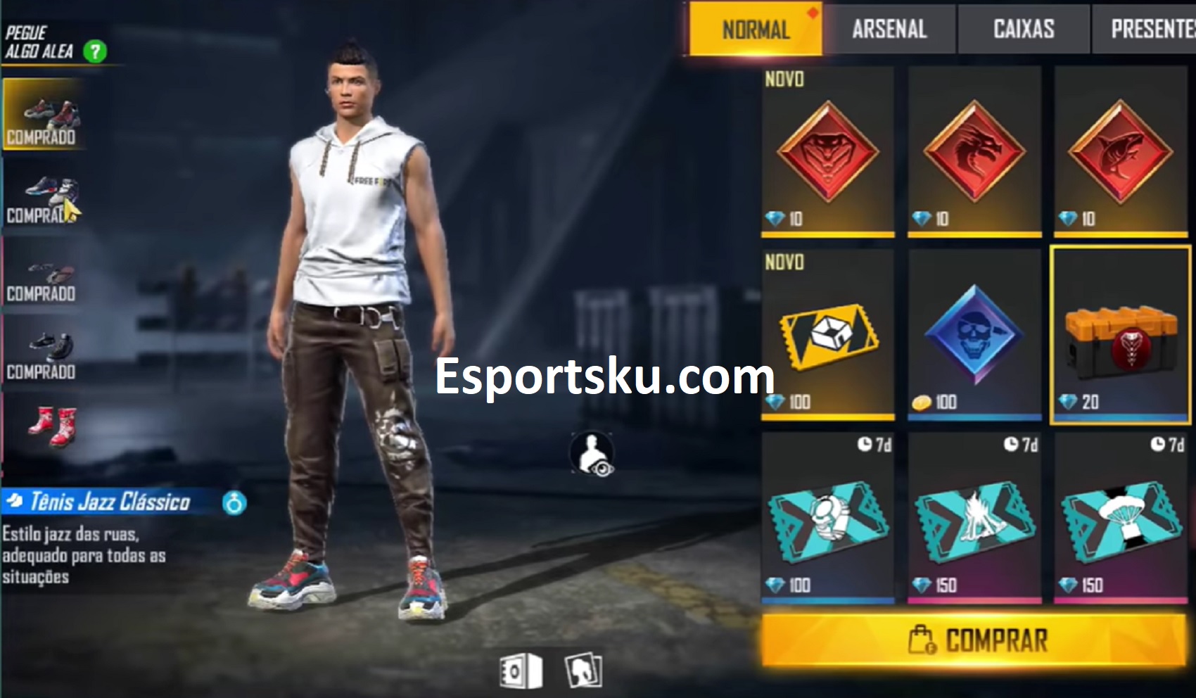 Jordan Free Fire (FF) Shoe Config Everyday News