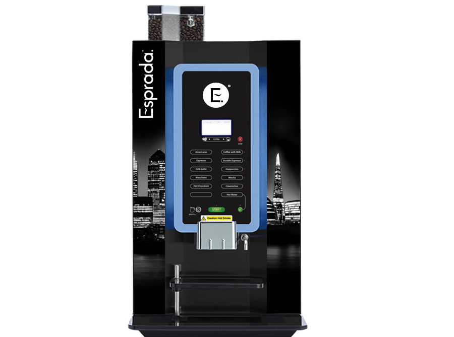 Coffee machines for hospitals in Sussex, Surrey & London Esprada®