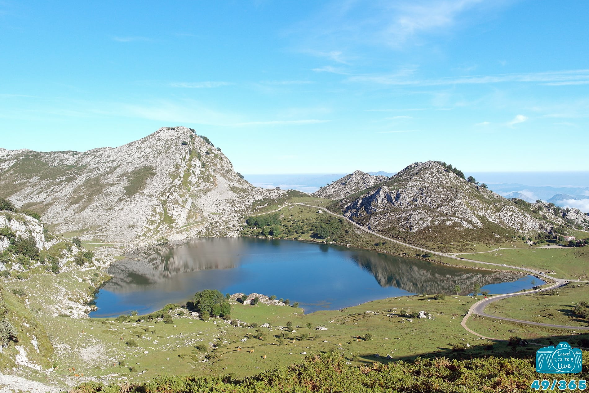 Lago de Enol, Picos de Europa (49/365) Espreitar o Mundo