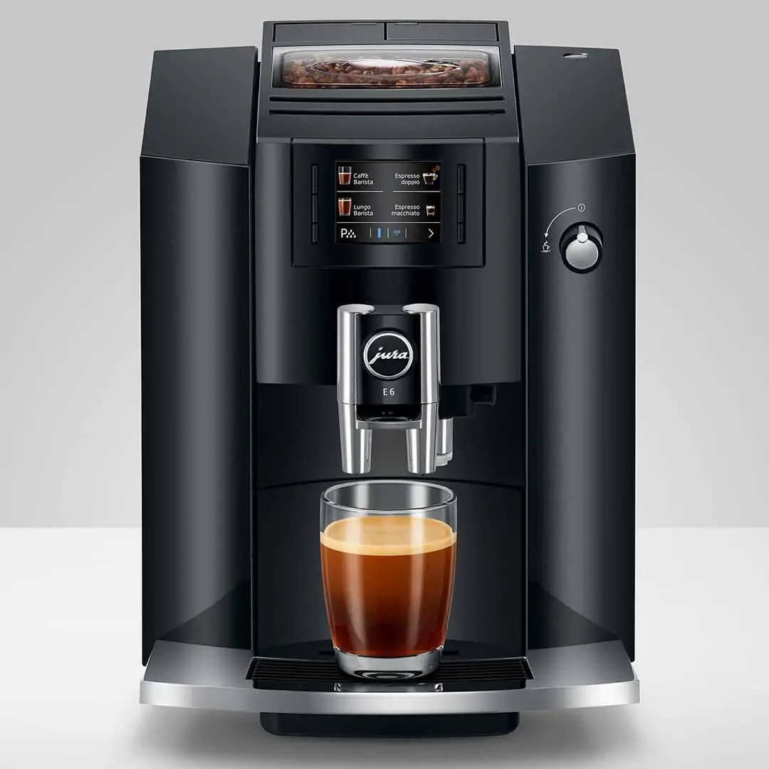 Kohvimasin JURA E6 Piano Black Espresso.ee