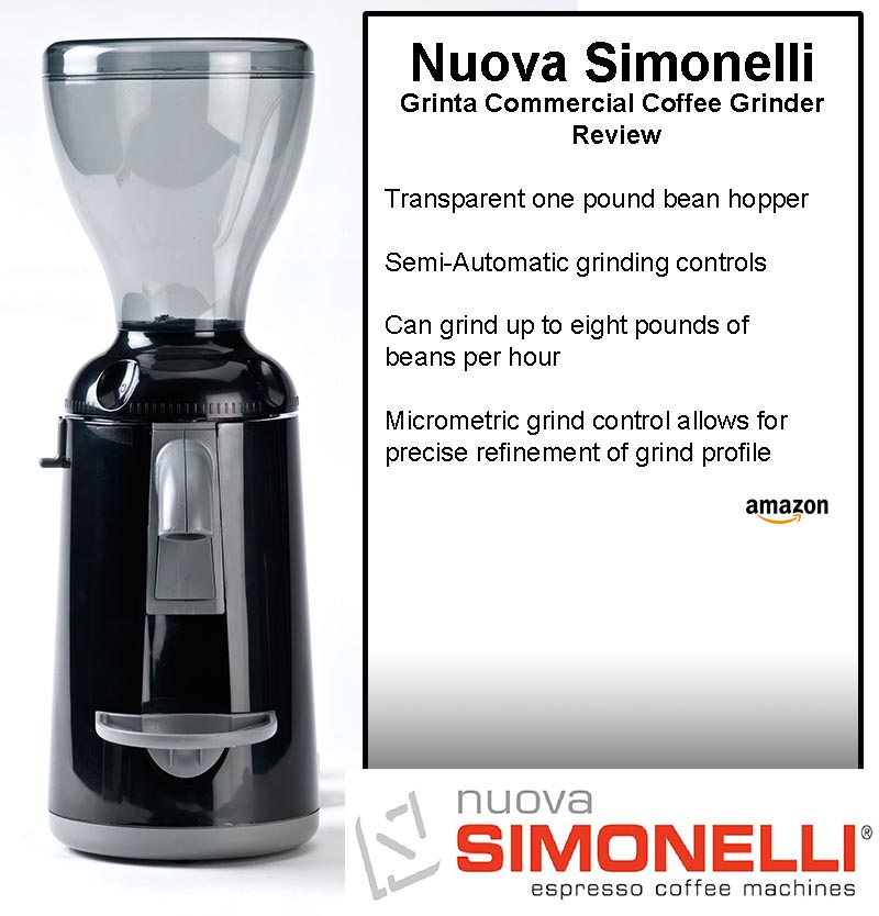 Nuova Simonelli Grinta Commercial Coffee Grinder Review