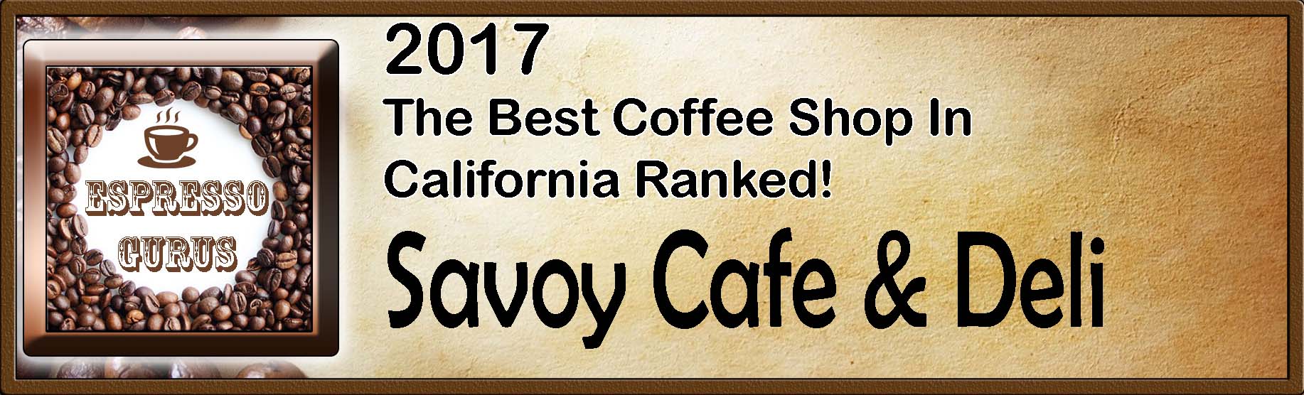 The Best Coffee Shop In California Ranked 2017
