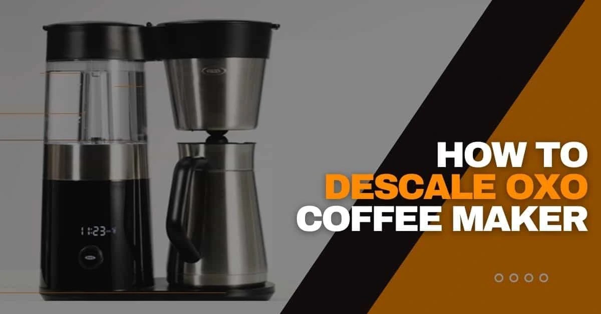 How To Descale Oxo Coffee Maker - EspressoRivo