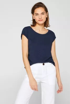 Esprit TShirt mit Organic Cotton, 100 Baumwolle im Online Shop kaufen