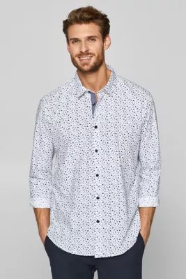 Esprit Hemd mit BlumenPrint, 100 Baumwolle im Online Shop kaufen