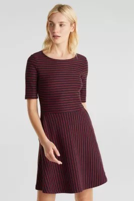 Esprit Kleid aus kompaktem Jersey im Online Shop kaufen