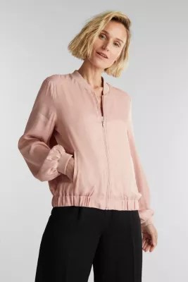 Esprit BomberJacke aus Satin im Online Shop kaufen