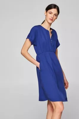 Esprit Geweven jurk met zwierige rok kopen in de online shop