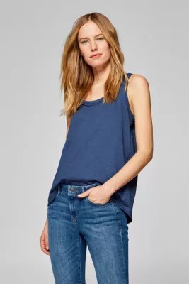 Esprit TankTop mit Struktur, 100 Baumwolle im Online Shop kaufen