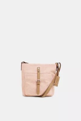 Esprit Small shoulder bag made of cotton canvas at our Online Shop