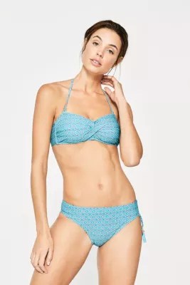 Esprit Bandeau bikini top with detachable straps at our Online Shop