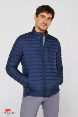 Esprit Quilted jacket with 3M® Thinsulate® padding at our Online Shop