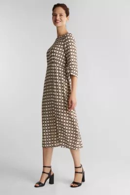 ESPRIT MidiKleid mit KettenPrint in unserem Online Shop
