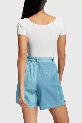 Shop the Latest in Women's Fashion Denim Not Denim print shorts