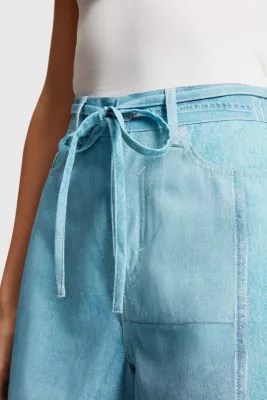 Shop the Latest in Women's Fashion Denim Not Denim print shorts