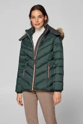 Esprit Quilted jacket with 3M® Thinsulate filling at our Online Shop