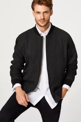 Esprit Bomber jacket with a matte coating at our Online Shop