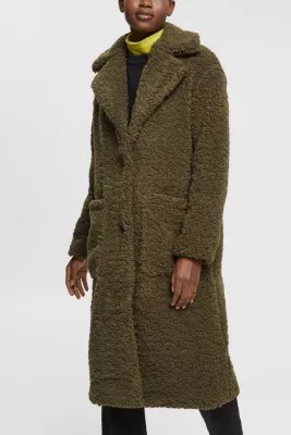 Shop the Latest in Women's Fashion Teddy fur coat ESPRIT Hong Kong