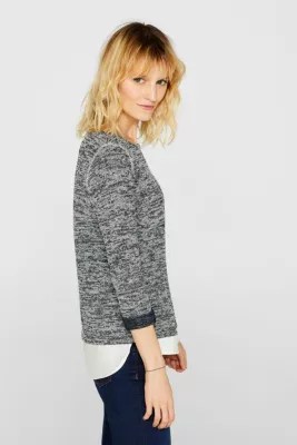 Esprit Sweatshirt in laagjeslook kopen in de online shop