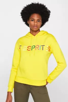 Esprit Hooded sweatshirt with a logo print at our Online Shop